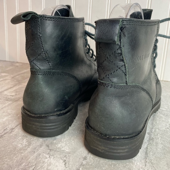 Cole Haan combat moto boots - Picture 13 of 14